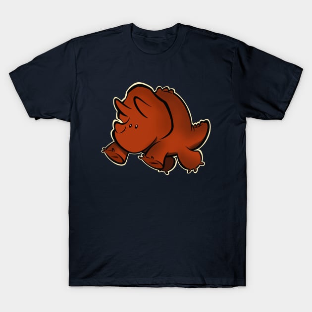 Triceratops T-Shirt by westinchurch